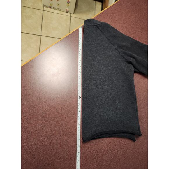 Nike Air Jordan Crop Girls 12 13 Embroidered Logo Fleece Shirt Y2K Athleisure - Picture 6 of 9